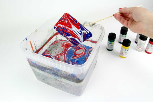 marbling baguette - Accessoires en bois - 10doigts.fr