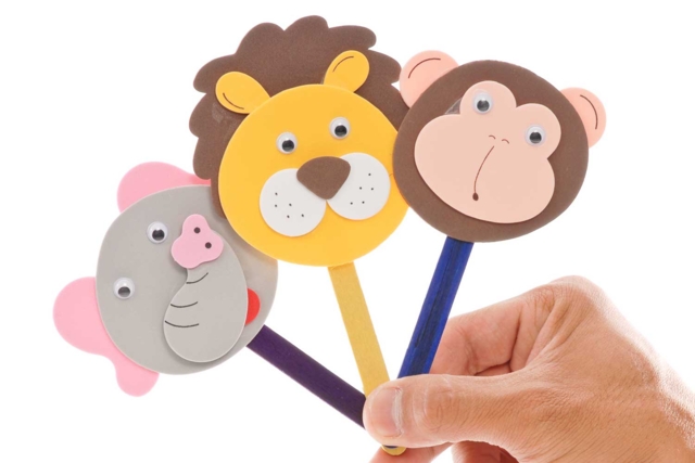 marionette mousse - Caoutchouc Mousse - 10doigts.fr