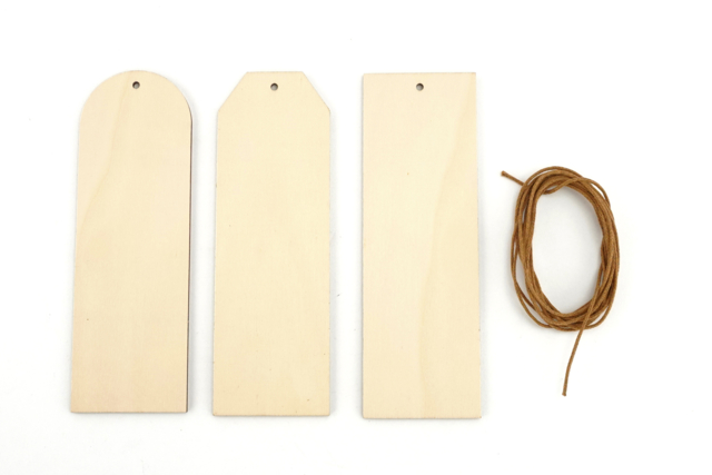 Marque Page a Personnaliser - Objets en bois à décorer pour le bureau - 10doigts.fr