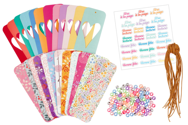 marque page poétique - Kits créatifs en Papier - 10doigts.fr