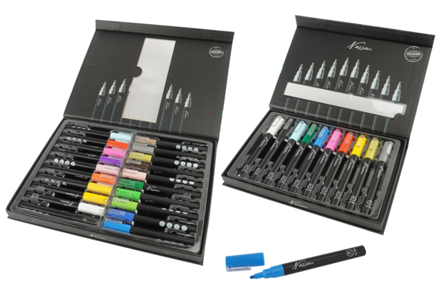 marqueur peinture pas cher - Marqueurs peinture : l'intensité de l'acrylique au bout des doigts - 10doigts.fr