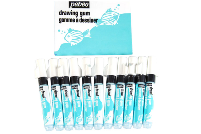 Marqueurs drawing gum - Lot de 10 - Accessoires de peintures - 10doigts.fr