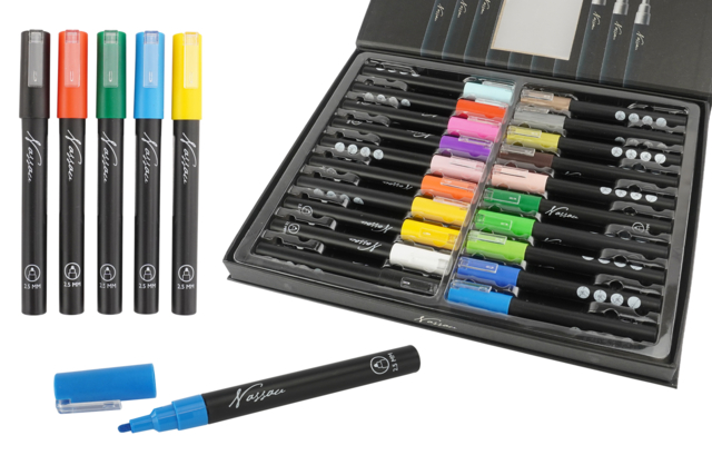 marqueurs peinture posca multi support - Marqueurs peinture : l'intensité de l'acrylique au bout des doigts - 10doigts.fr