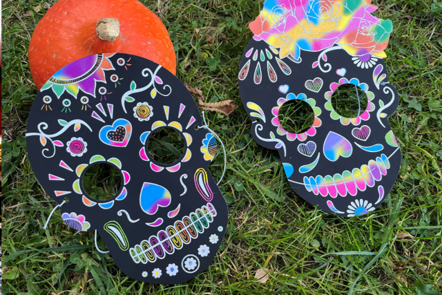 Masque calaveras instagram8 - Masques créatifs enfants - 10doigts.fr