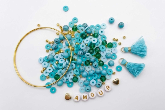 materiel Kit bracelet "Amour" - Bracelets - 10doigts.fr
