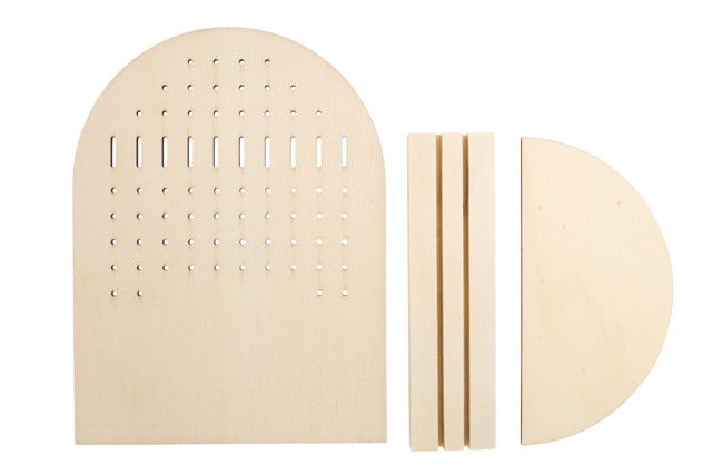 materiel Support boucles d'oreilles en bois - Boîtes et supports à bijoux : l'écrin de vos créations - 10doigts.fr