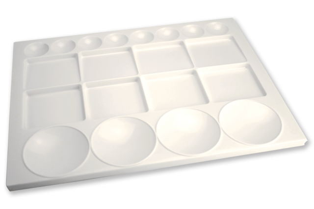 Maxi palette plastique 33 x 25 cm - Palettes et rangements - 10doigts.fr