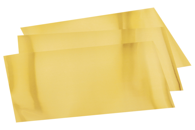 métal à repousser feuille dorée - Métal à repousser : tout le matériel pour vos créations en relief - 10doigts.fr