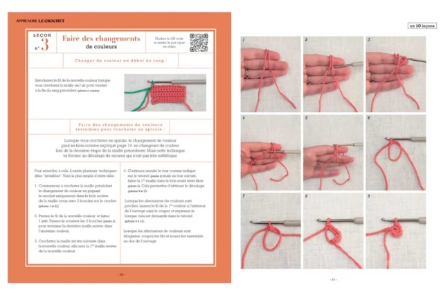 méthode pas à pas crochet - Crochet - 10doigts.fr