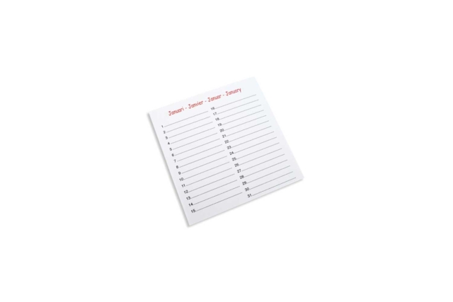 Mini calendriers - 10 pièces - Albums et carnets à personnaliser - 10doigts.fr