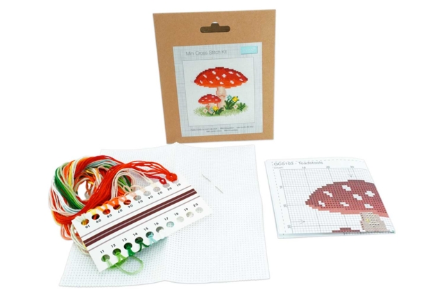 mini kit point de coirx champignon - Kits Mercerie - 10doigts.fr