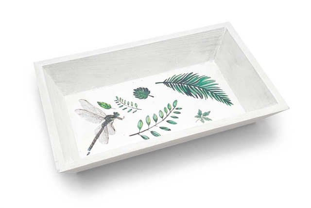 Mini plateau évasé en bois - Plateaux en bois à décorer - 10doigts.fr