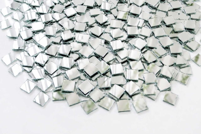 miroirs 300 pcss - Miroirs à coller - 10doigts.fr