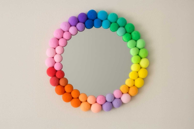 Miroirs ronds - 3 pièces Ø 12,7 cm - Miroirs à décorer - 10doigts.fr