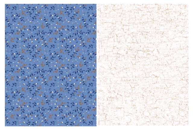 mix and match decopatch camaieu bleu - Papiers Décopatch - 10doigts.fr