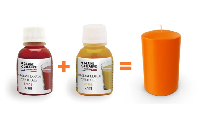 mix couleur colorant bougie - Parfums et Colorants pour bougies - 10doigts.fr