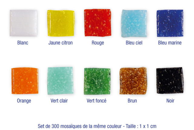 mosaique - Mosaïques en verre - 10doigts.fr