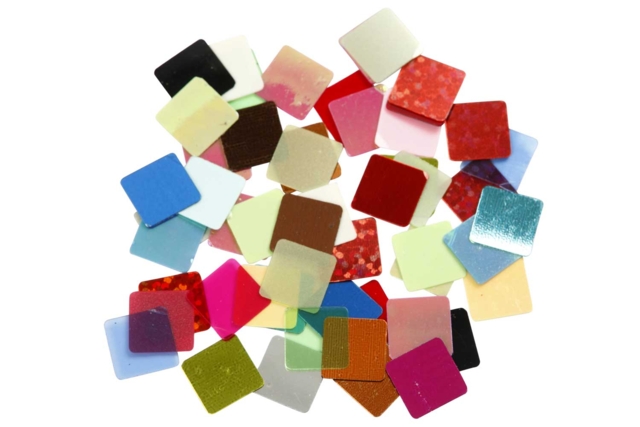 Mosaiques en plastique - Mosaïques papier, mousse - 10doigts.fr