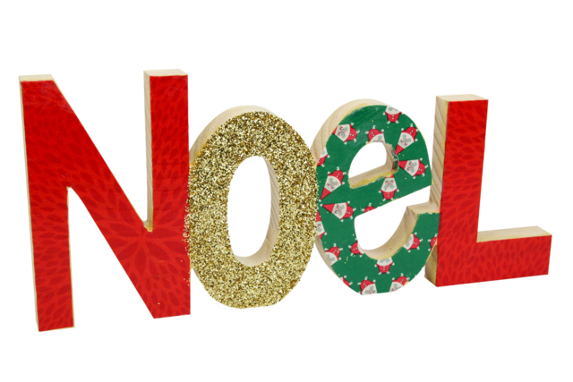 mot noel decopatch - Papiers Décopatch - 10doigts.fr