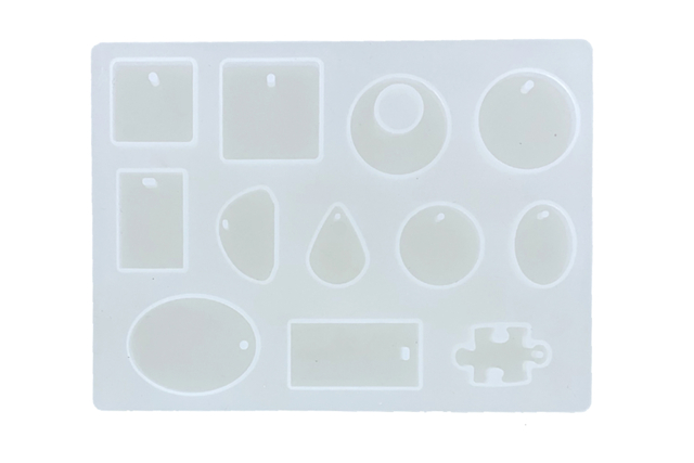 moule en silicone pour bijoux résine - Moules pour plâtre, savon, béton ... - 10doigts.fr