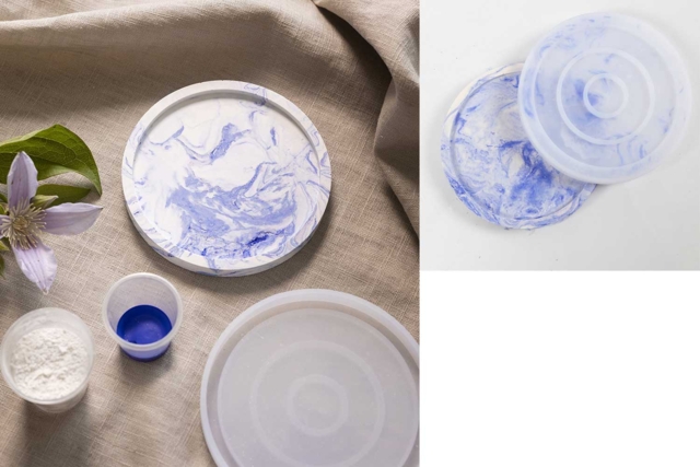moule silicone de modelage - Moules pour plâtre, savon, béton ... - 10doigts.fr