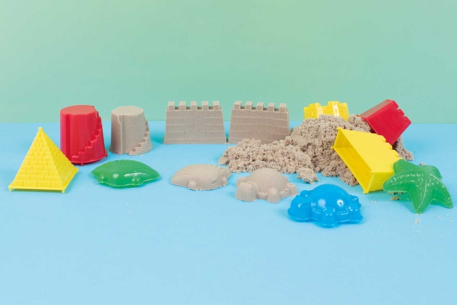 moules chateau sable - Sable à modeler - Modelage et moulage - 10doigts.fr