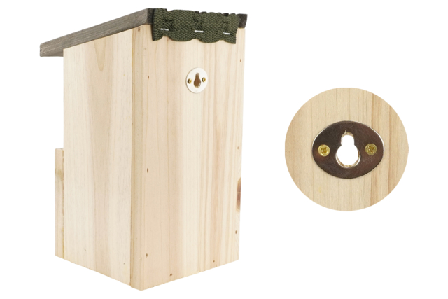 nichoir oiseau arbre - Nichoirs, mangeoires et refuges en bois à décorer - 10doigts.fr
