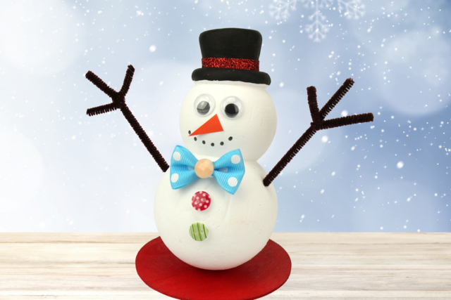 noeud papillon bonhomme de neige - Nœuds et rubans pour toutes vos créations - 10doigts.fr