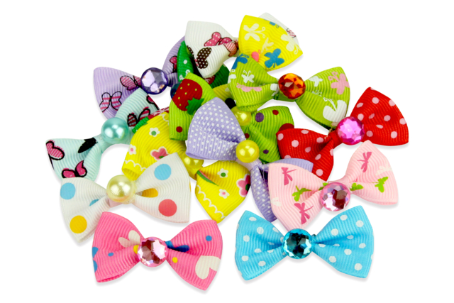 noeuds papillon en tissu activités créatives - Nœuds et rubans pour toutes vos créations - 10doigts.fr