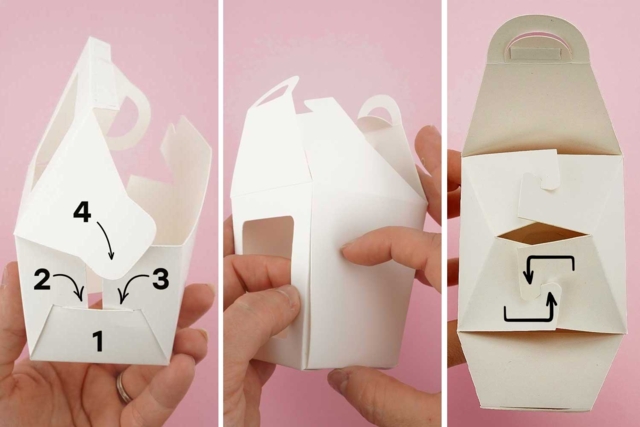 notice lanternes en papier - Boîtes et corbeilles en carton - 10doigts.fr