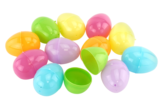 oeufs en plastique surprise à garnir - Oeufs de Pâques créatif - 10doigts.fr