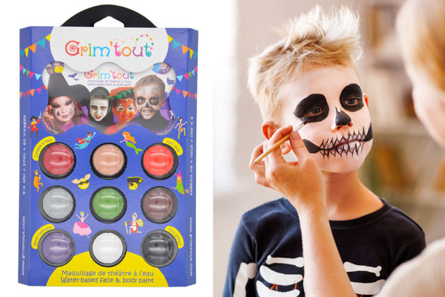 palette maquillage halloween - Maquillage créatif pour enfants - 10doigts.fr