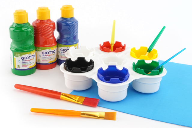 palette peinture pot godets - Palettes et rangements - 10doigts.fr