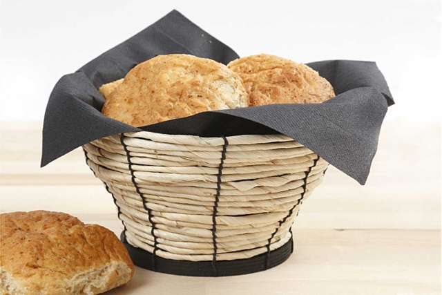 Panier tissé - Raphia et fibres naturelles pour vos créations - 10doigts.fr