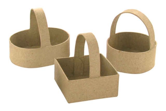Paniers en carton  - Paniers de Pâques - 10doigts.fr