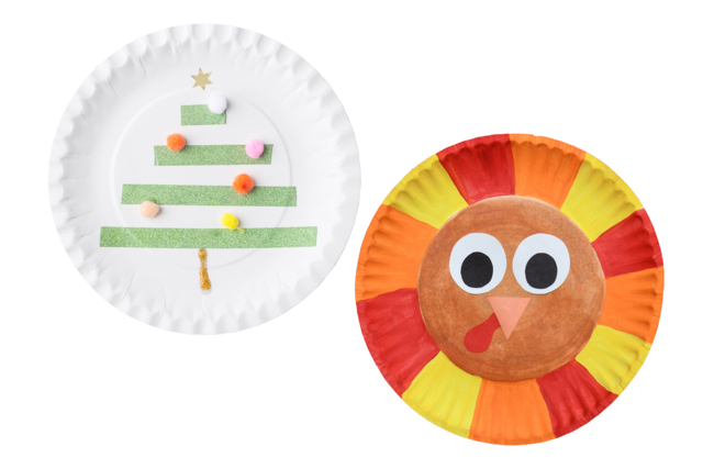 paper plate  - Décorations de table - 10doigts.fr