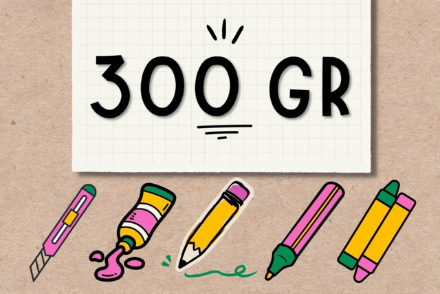 Papier 300 gr/m² - Papiers Grands Formats - 10doigts.fr