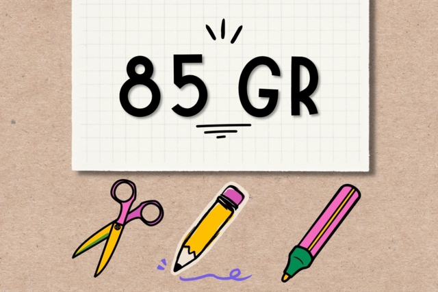 papier 85 gr - Papier affiche - 10doigts.fr