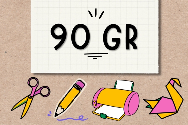 papier 90 gr - Papiers dessin - 10doigts.fr