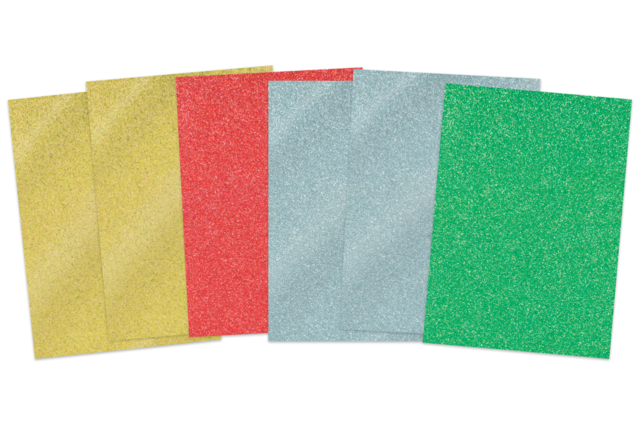 papier adhésif pailleté - Papier métallisé, pailleté - 10doigts.fr
