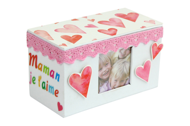 papier coeur - Papiers à motifs - 10doigts.fr