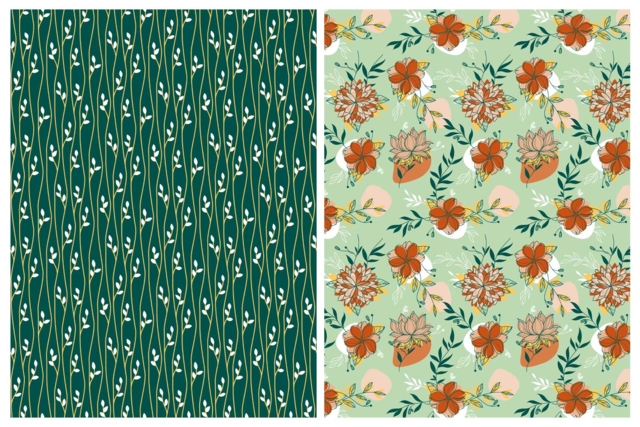 papier decopatch fleurs et foil - Papiers Décopatch - 10doigts.fr