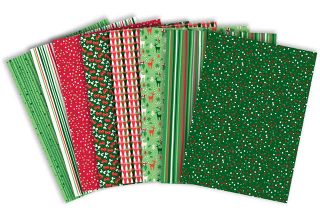 papier glacé Noël - Thème Noël - 10doigts.fr