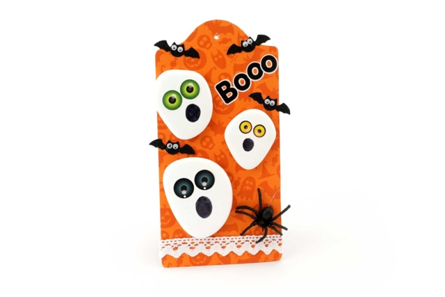papier halloween fantômes - Papiers saisonniers - 10doigts.fr