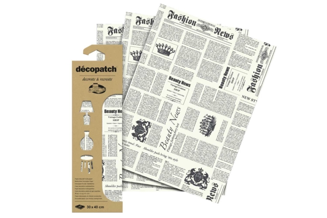 papier journal decopatch - Papiers Décopatch - 10doigts.fr