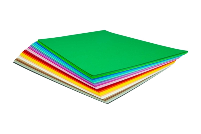 Papier léger multicolore, 21 x 29.7 cm - 250 feuilles - Papiers Format A4 - 10doigts.fr