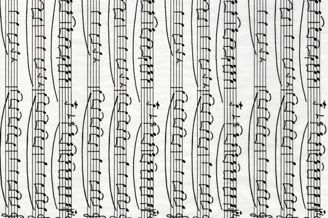 papier notes de musique - Papiers Décopatch - 10doigts.fr