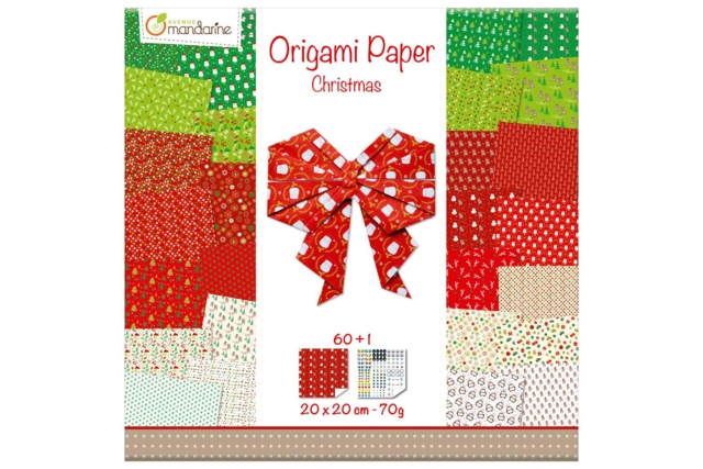 papier origami noel - Papiers Origami - 10doigts.fr