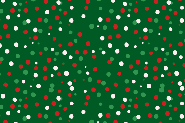 papier pois vert rouge - Thème Noël - 10doigts.fr