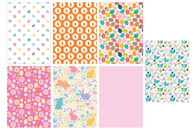 papier scrapbooking pâques - Papiers saisonniers - 10doigts.fr